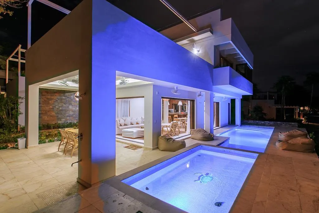 Steps To Best Beach Villa Unica 6Bedroom Playa del Carmen Mexico
