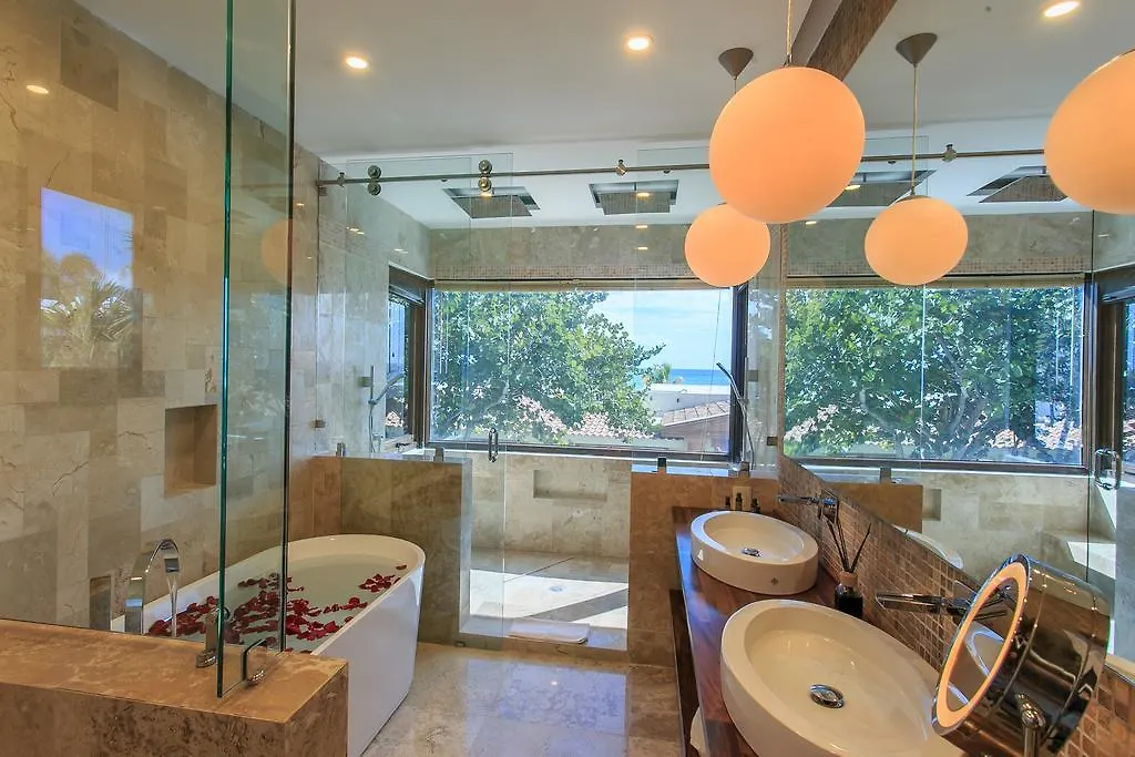 Steps To Best Beach Villa Unica 6Bedroom Playa del Carmen 0*,  Mexico