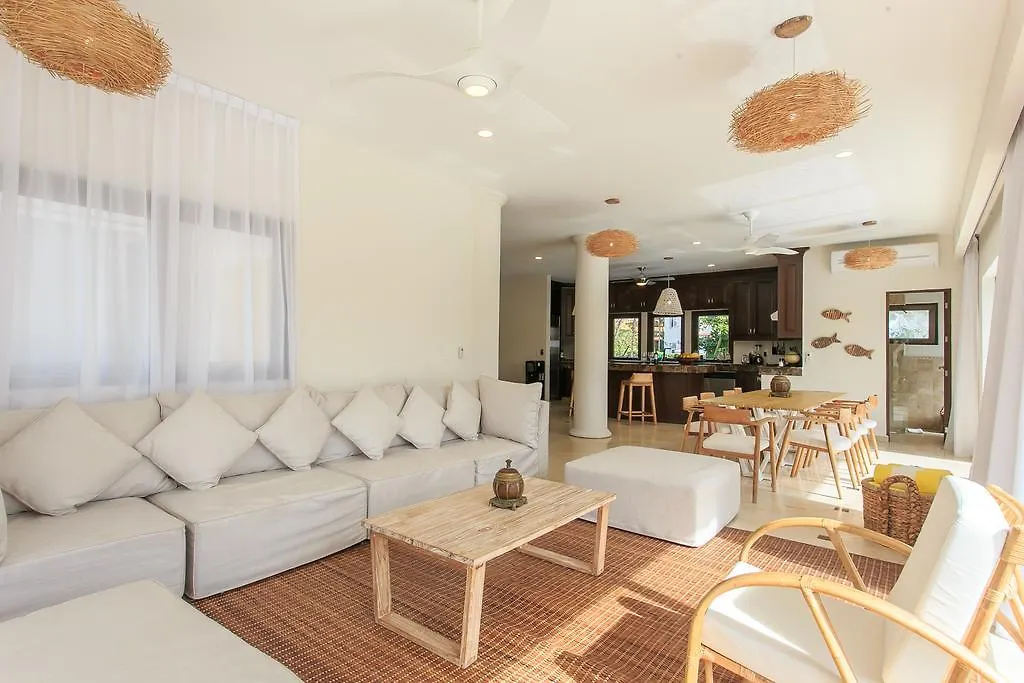 Steps To Best Beach Villa Unica 6Bedroom Playa del Carmen Mexico